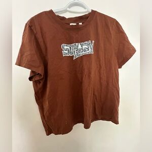 Sunday Best Brown Graphic Tee